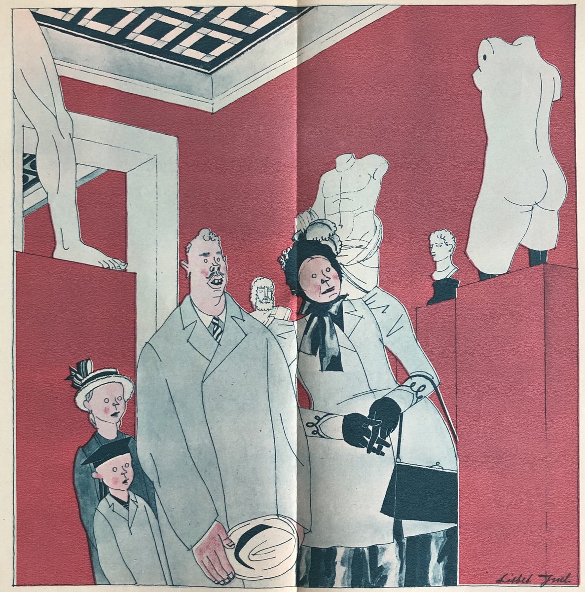 Lisbet Juel (1903-1977), for Ulk, 1926 