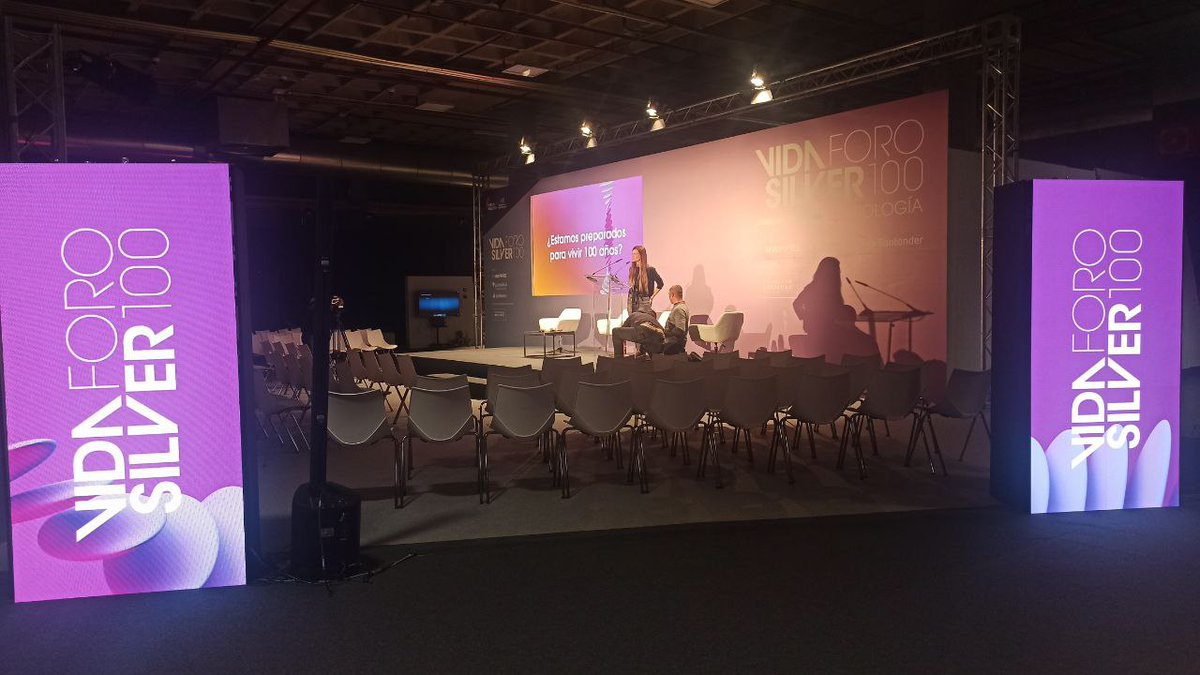 vidasilvercom's tweet photo. ¡Ya estamos en el Espacio #Helixa de @IFEMA! 💥 En breve abre sus puertas #VSForo100, la cita en la que analizaremos el papel clave que la INNOVACIÓN TECNOLÓGICA desempeña en la actualidad 💻 Si no quieres perdértelo, síguelo en streaming desde aquí: https://t.co/2lYsTlNwut https://t.co/xuM6DUw4mV