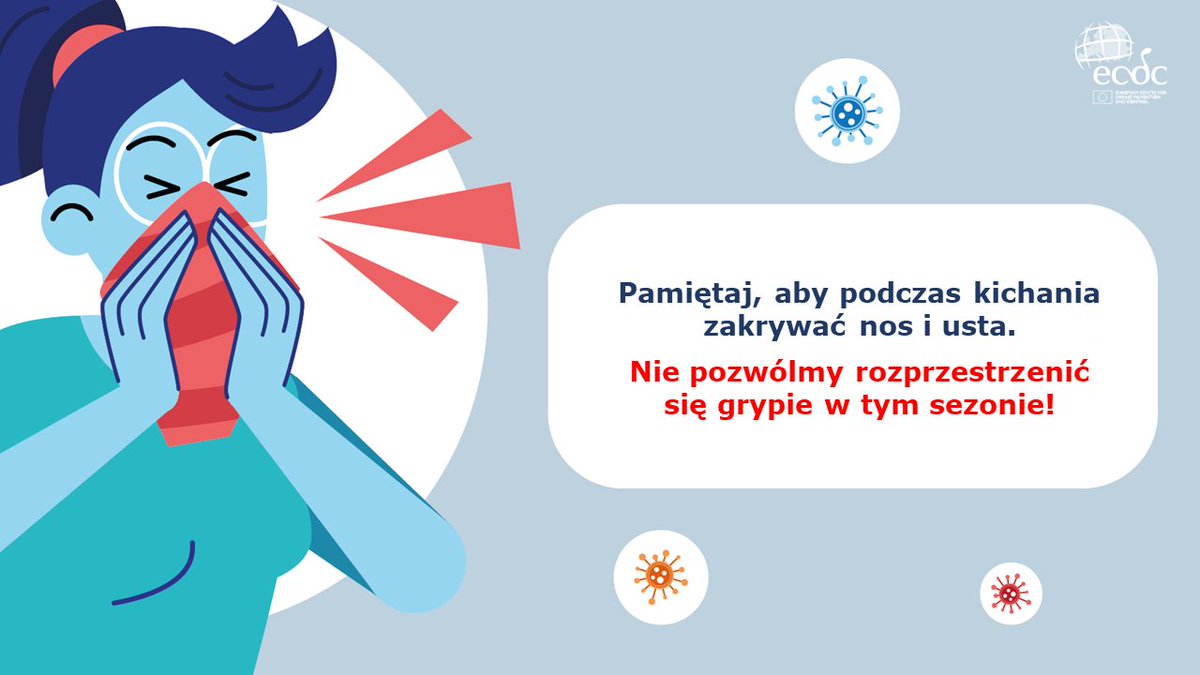 GIS_gov's tweet photo. 🤧 Źle się czujesz? Dopadła cię #infekcja? Kichaj i kaszl w chusteczkę lub zgięcie łokcia.
Zahamuj rozprzestrzenianie się #grypa! https://t.co/BXt9gJwhZe