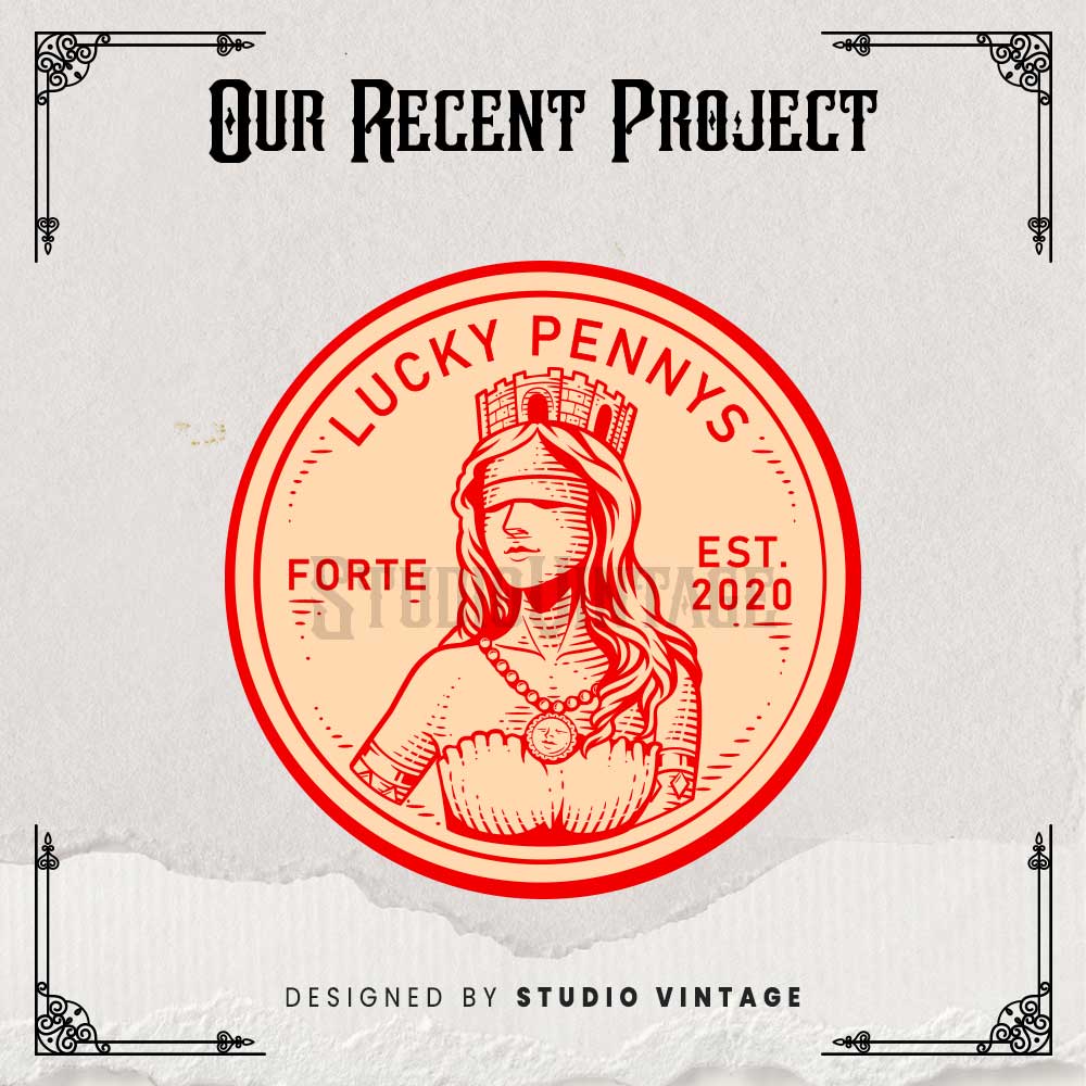 studiovintage6's tweet photo. Recent work for Lucky Pennys

#vintagelogo #vintagelogos #vintagelogodesign #retrologo #vintagestyle #badgedesign #badgelogo #logodesignservice #customlogos #thebrandidentity #logoidentity https://t.co/EEgm1vTRs3