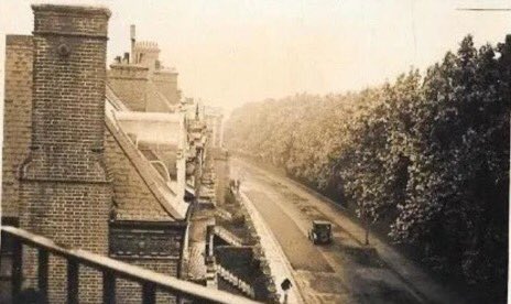 The Talgarth Road - before it was widened in the 1950s into a 6 lane beast of a road cutting through West London.