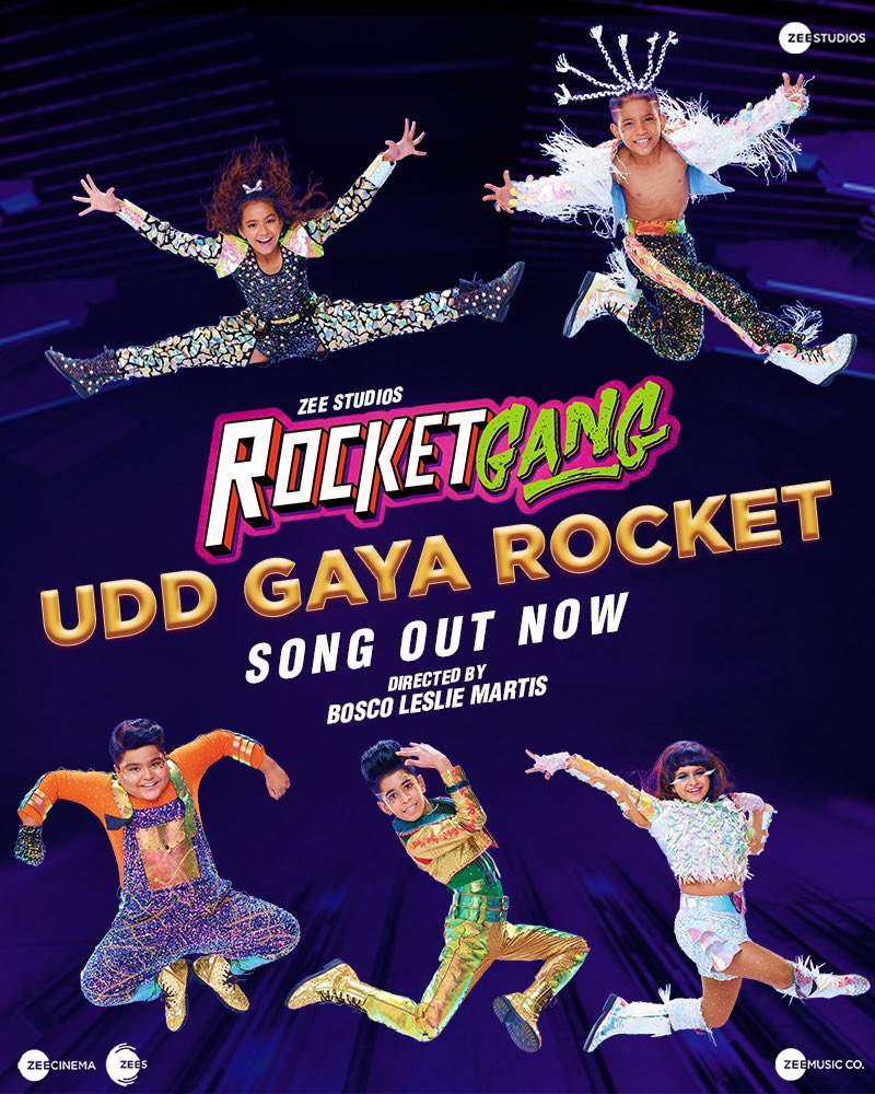 #RocketGang #UddGayaRocket song out now

tune in
bit.ly/UddGayaRocket

Movie releasing on 11.11.22

#NachogeTohBachoge @ZeeStudios_
