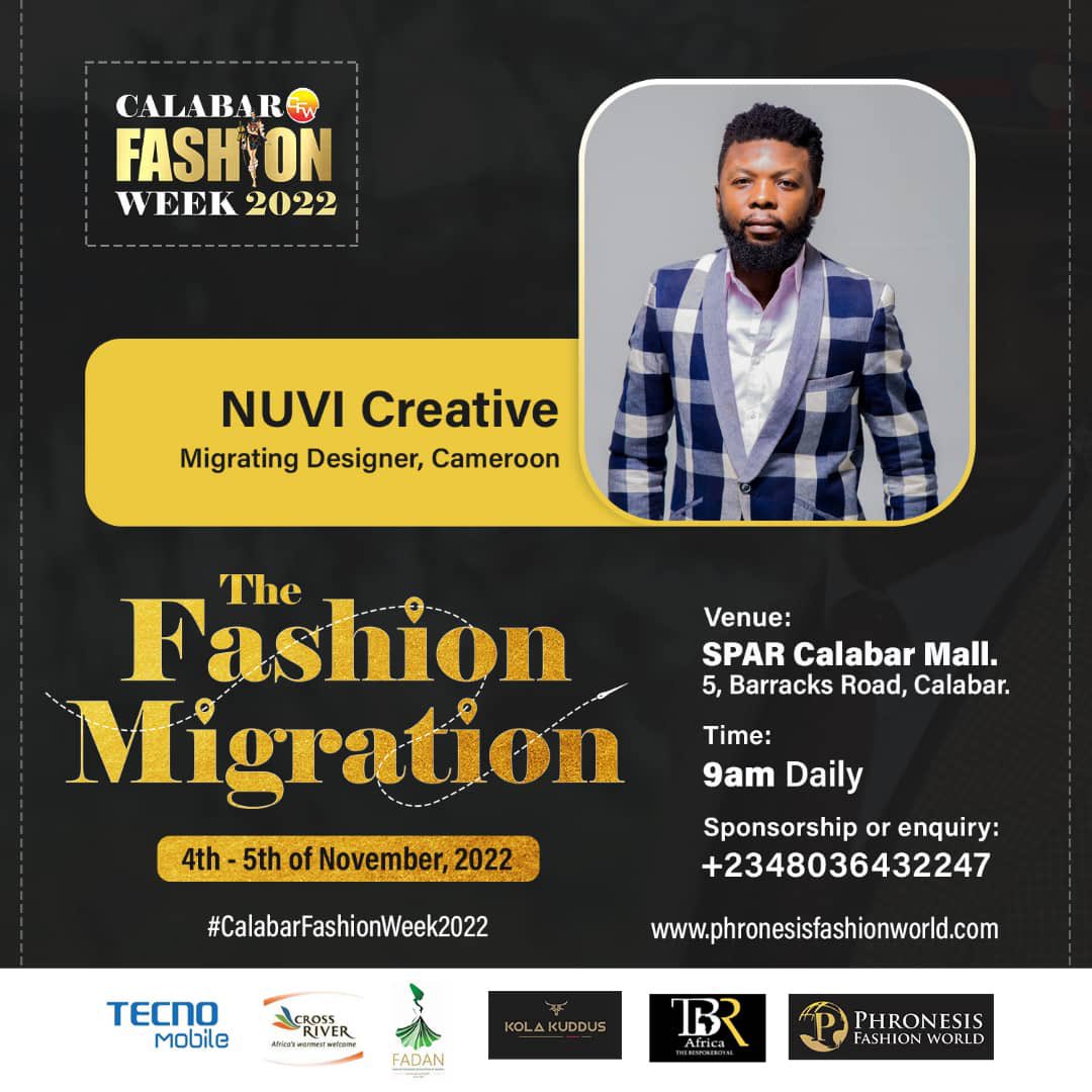 Bassey_Ita_'s tweet photo. Top personalities lined up to attend THE CALABAR FASHION WEEK 

E go big! #CalabarFashionWeek https://t.co/aUyHyNqcOP