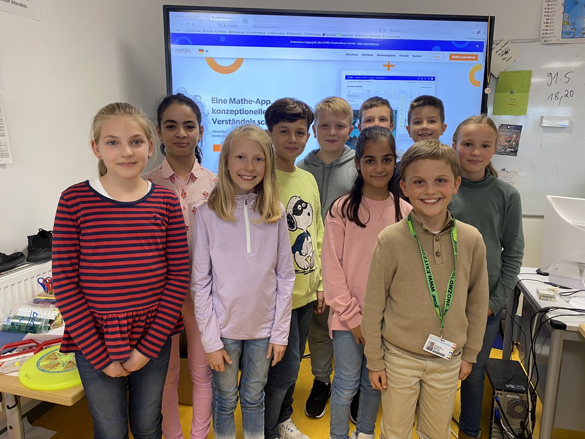 ESRMofficial's tweet photo. Throughout this past week, the Primary School took part in a Matific Competition. Over 500 students collected points for their classes by completing all sorts of online mathematical activities at home. The friendly competition generated lots of enthusiasm among students! https://t.co/qwrxm7O284