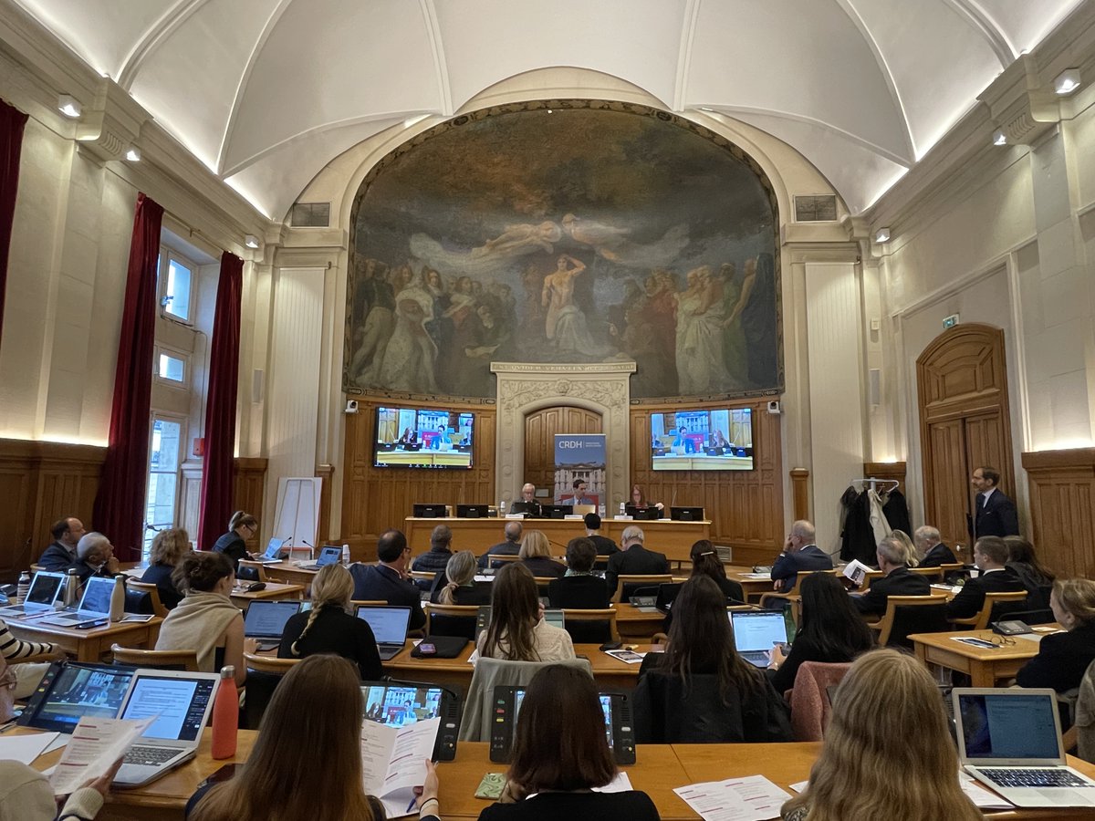 Paris Human Rights Center tweet media