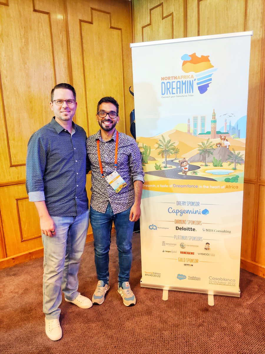 ayyoub25's tweet photo. It was pleasure to meet @PhilWeinmeister ! Thank you for this amazing presentation about #salesforceCMS https://t.co/IKPYj1H1Yd