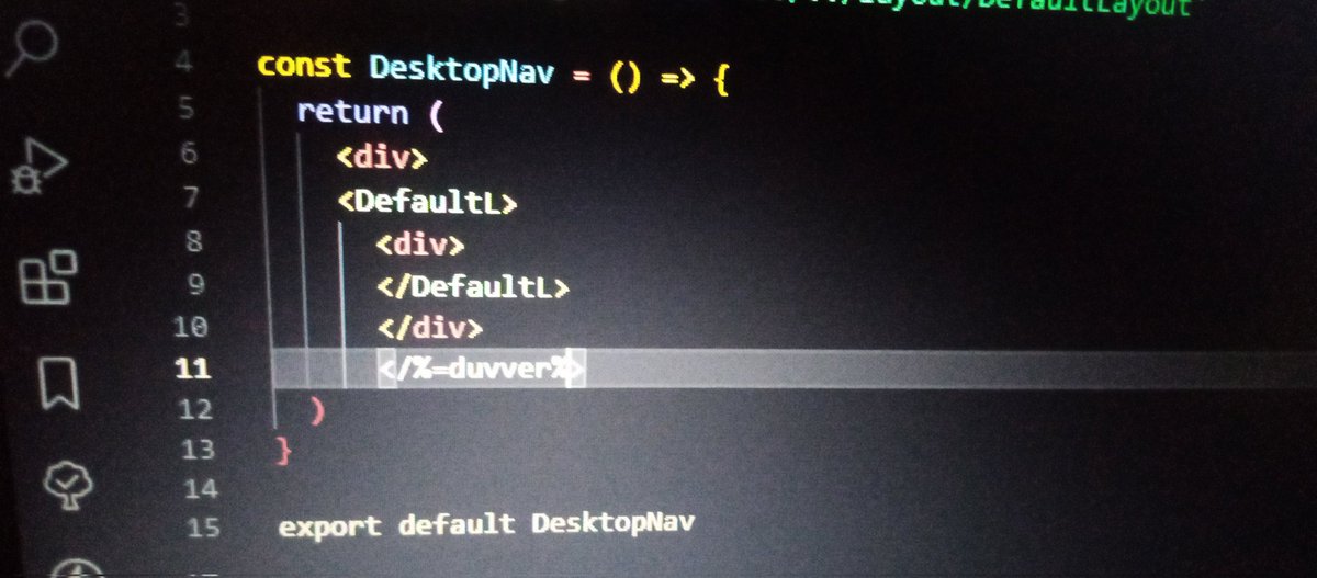 Infinite__coder's tweet image. I was sleep coding. I absolutely had no idea what I typed here or what I was trying to do 😅😅😅
