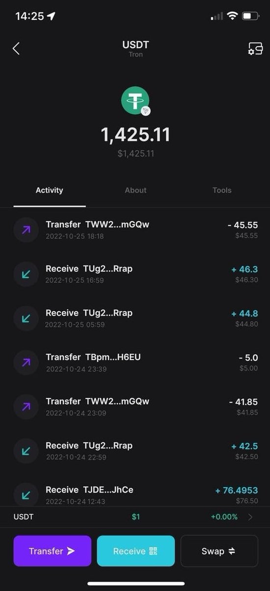 If you are looking to the best project to invest. Kindly message me📩 I will introduce to you the platform where you can earn daily.

#Letmakemoremoney #USDTether