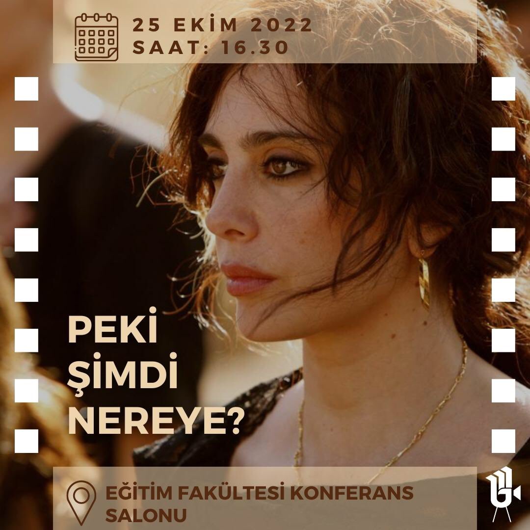Herkese merhaba! Bugün dönemin ilk etkinliğini gerçekleştirmek üzere Eğitim Fakültesi Konferans Salonu’nda buluşuyoruz 📽