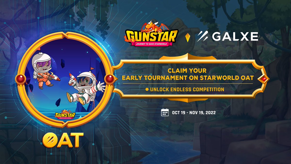 GunStar_io's tweet photo. Dont forget our's Event &amp; GA❤️❤️
🌟#OAT with @Galxe https://t.co/5hJByS2XRN
🌟Special $GMB for #BAB Holder https://t.co/9YzPmbdISa
And GA with @tapfantasy2021 https://t.co/w1psJIl4Jt

#Gunstar #Metaverse #nftgame #esportsfi $GSTS $GSC #Battle #PvP #Web3 #BuildonBNBChain #BNBChain https://t.co/lDHy3S0gbQ