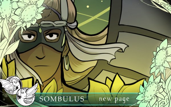 New page at sombulus.com for Tuesday! One more member of the Exclusive Divine Vessel Club #spiderforest #webcomics