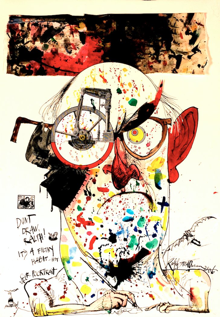 Ralph Steadman Art tweet media