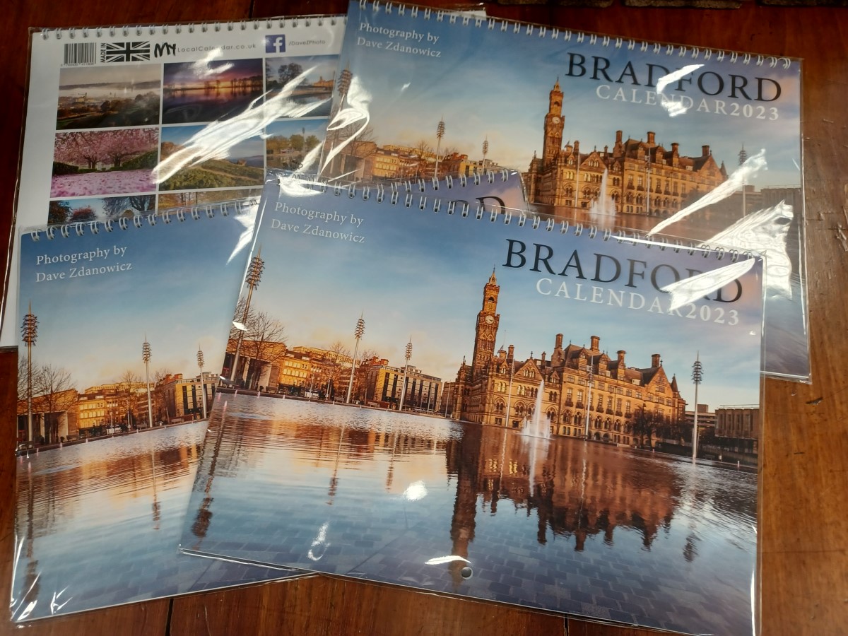 Take a look at the fantastic new 2023 calendars, available now from Bradford & Ilkley Visitor Information Centres. Featuring stunning photos of the district taken by @DaveZ_uk , they will look great on the wall to help you plan for the year ahead. #VisitBradford