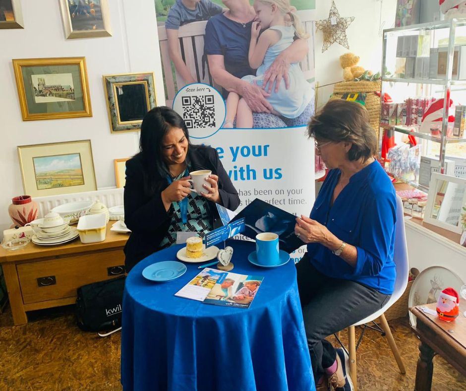 willenhospice's tweet photo. #WillMonth in Olney Fiz, our Legacy Fundraiser has her final tour date in Olney today. She'll be in our Willen Hospice shop in town from 10 am-3pm offering some friendly advice and information about writing or updating your will. More on will month: https://t.co/4dMQevfDU3 https://t.co/hziHKVkwHz