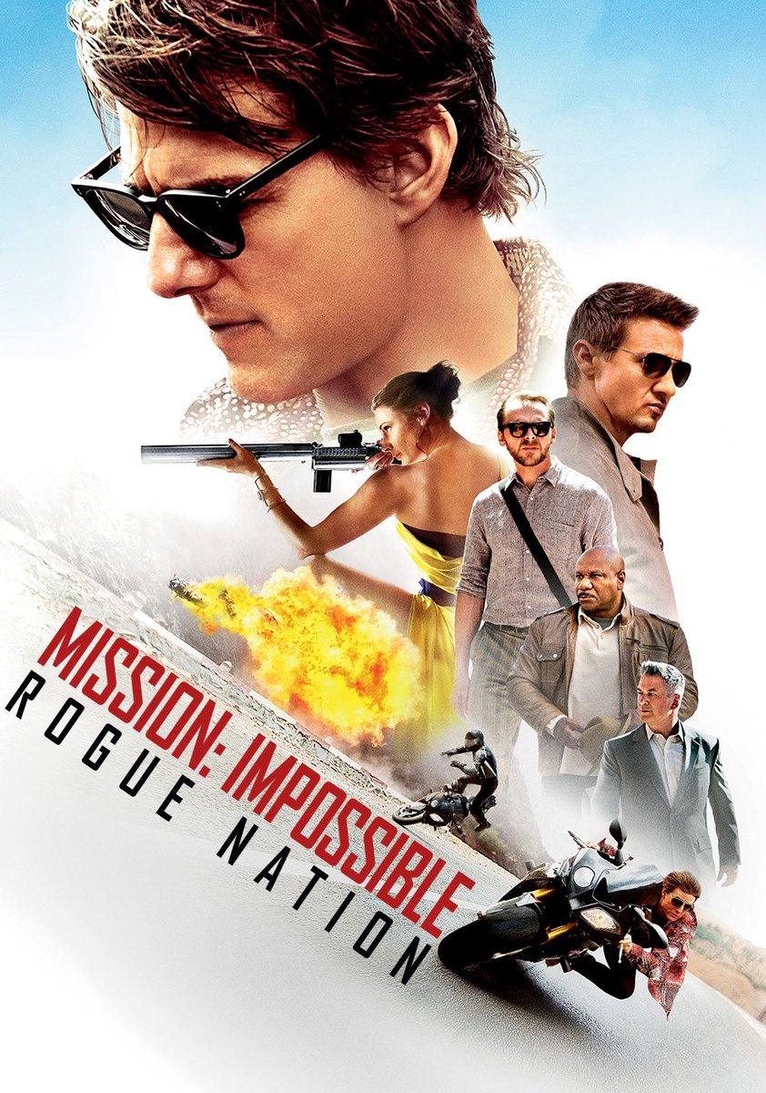Spy fans, light the fuse and make sure to tune in to @film4 today at 9pm to watch possibly my favourite film in the series run, it’s 2015s MISSION IMPOSSIBLE: ROGUE NATION! But which is your favourite M:I film? Let us know ⬇️ podfollow.com/spyhards