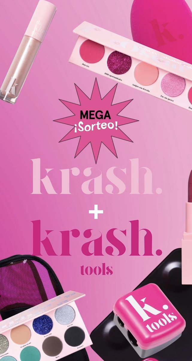 krashkosmetics's tweet photo. ¿Sabéis qué pasa si se cae Whatsapp? SORTEO EN TWITTER😏🎁⁣
⁣
1️⃣ Like y comenta⁣
2️⃣ Síguenos⁣
3️⃣ #WhatsappKrash⁣
⁣
¡Tenéis 24h para participar! https://t.co/aumCovJNfy