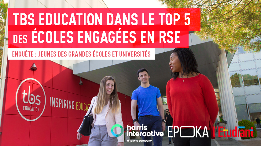 tbs_education's tweet photo. 🏆 Nous sommes fiers de faire partie des 5 écoles de management les plus engagées en matière de Responsabilité Sociétale de l'Entreprise #RSE ! 🌱😉
➡ En savoir plus sur ce classement : https://t.co/0DaABi9PVh https://t.co/nSBHpv7zJC