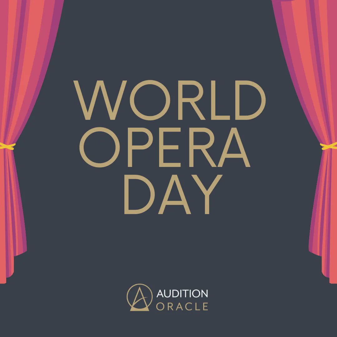 auditionoracle's tweet photo. Happy World Opera Day everyone! 🎉
World Opera Day is a day for us to celebrate this wonderful art form. When did you first fall in love with opera?
🎵
#opera #worldoperaday #classicalmusician #operasingerlife #operaauditions #artsjobs #operajobs #singerjobs #choraljobs https://t.co/VkMANZnEMD