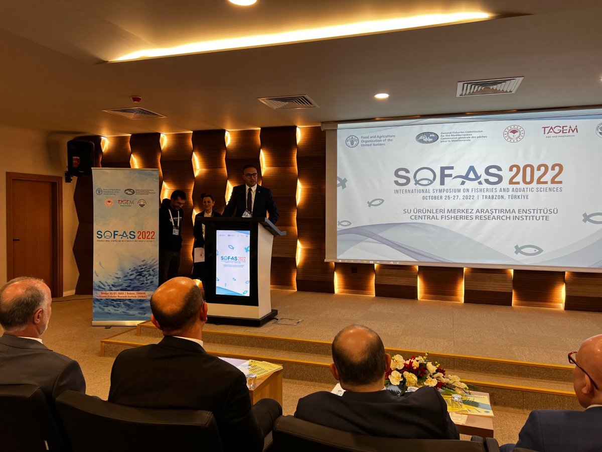 🟢 The @sofas2022 has kicked off in #Trabzon 🇹🇷 📌This event #aims to contribute to #promoting #aquaculture techniques and #practices on a larger scale in order to further the #development of the sector in the #Mediterranean and the #BlackSea.