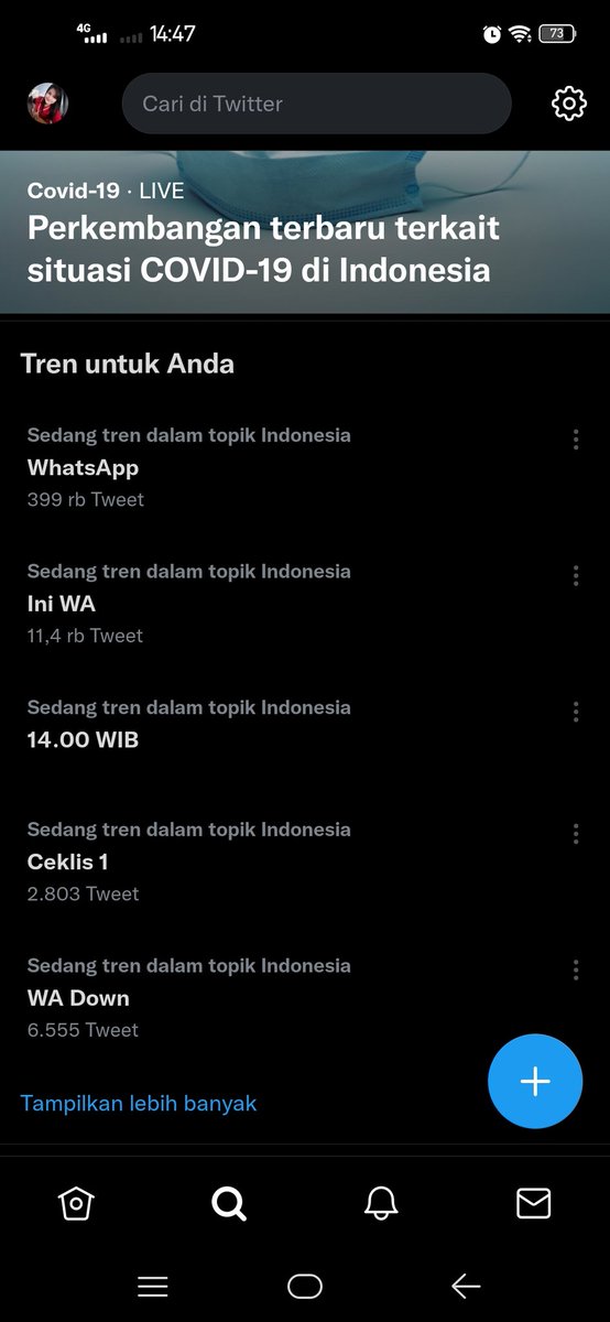 RinaasiLaban's tweet photo. Ohh ternyatahhh whatsapp down #WhatsAppDown #WhatsApp #wadown https://t.co/xjUZ92vruS