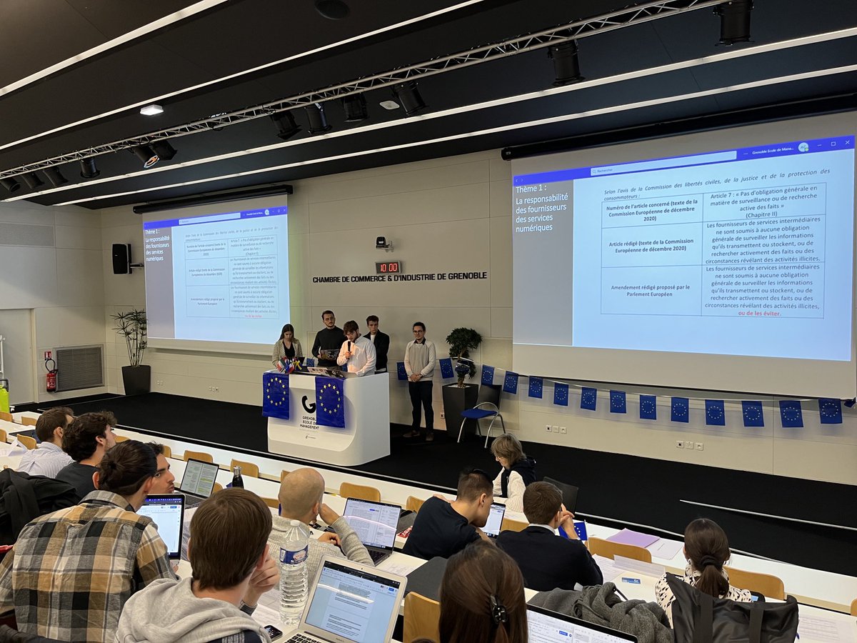 « Il y a un réel enjeu européen autour du numérique » Le parlement présente ses propositions d’amendements ⁦<a href="/EUROPORTER22/">EUROPORTER</a>⁩