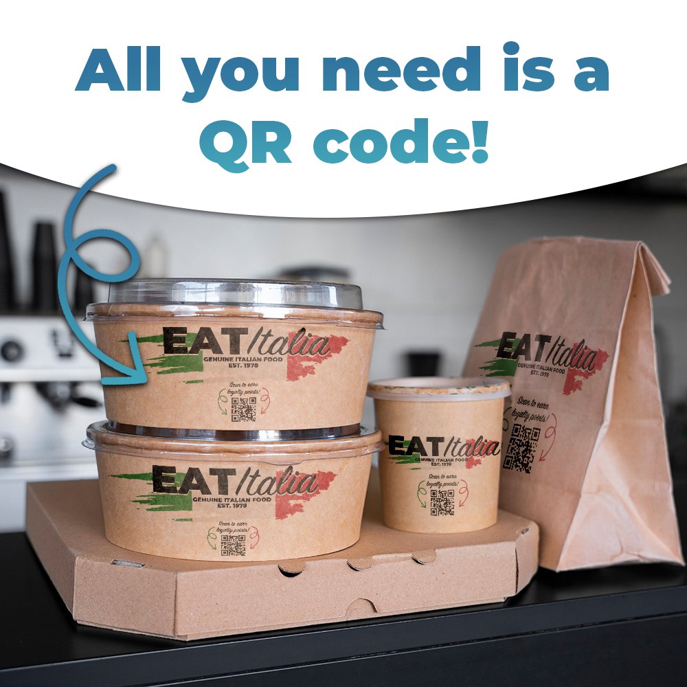 With our brand loyalty scheme, you can generate unique QR codes that can be printed on your packaging (such as on a business card or stickers on a pizza box) for customers to scan.

Find out more about brand loyalty schemes: bit.ly/3BZ94NJ

#brandloyalty