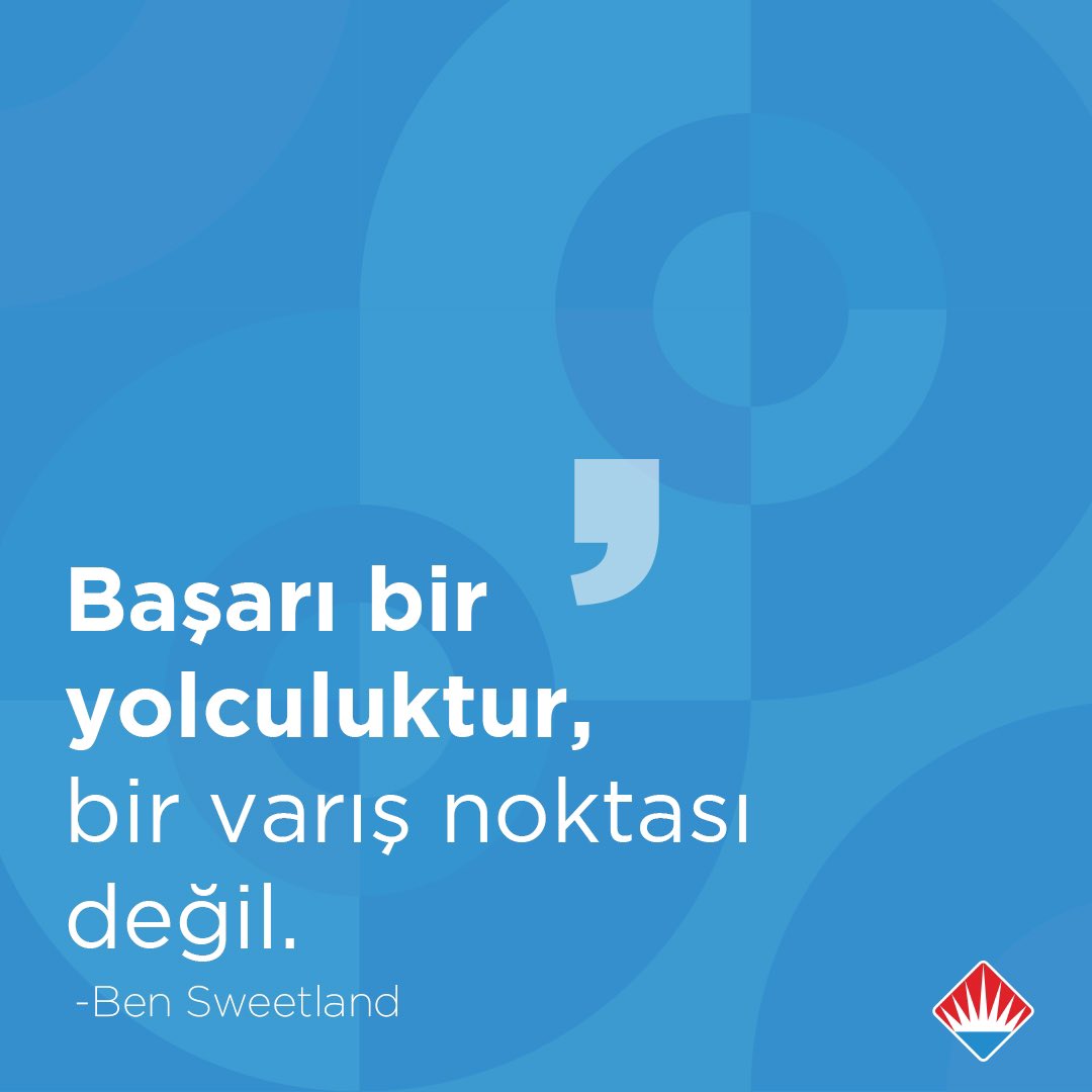 bahcesehir_k12's tweet photo. “Başarı bir yolculuktur, bir varış noktası değil.”

#BenSweetland
#bahçeşehirkoleji https://t.co/h9zBKWl6l8
