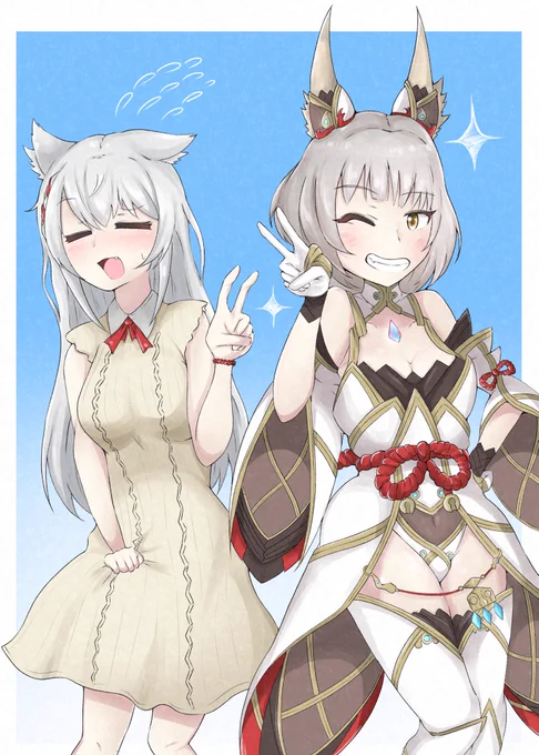 ミオ&amp;ニア#ゼノブレイド3#XenobladeChronicles3 