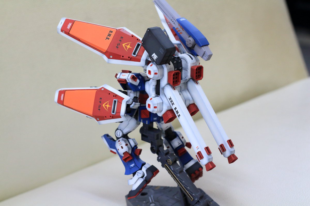 renton513's tweet photo. フルアーマーガンダム （サンダーボルトver） #ガンプラ https://t.co/MOtKLjqq58