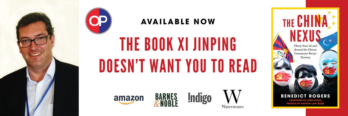 So today's the day!

#TheChinaNexus will be launched this evening, at an event hosted by <a href="/DavidAltonHL/">Lord (David) Alton</a> 

amazon.co.uk/China-Nexus-Be…