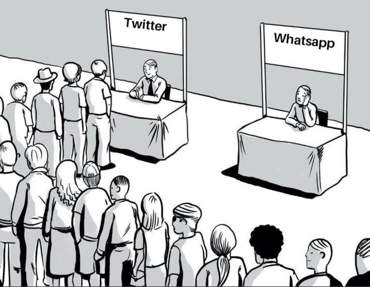owobaybee's tweet photo. WhatsApp is down and everyone is coming to Twitter to confirm it🤣…
#whatsappdown https://t.co/cAJCK65xyQ