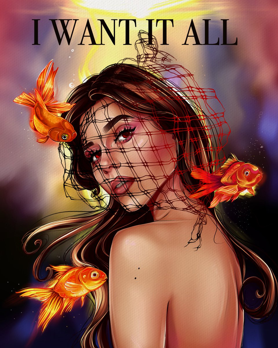 Collection “Journal of Renaissance”
🔥 I WANT IT ALL… 🔥 

 In our world, the main thing is not to lose yourself behind insincere desires.. 

Already available 💕 0.09 eth
opensea.io/assets/ethereu…
