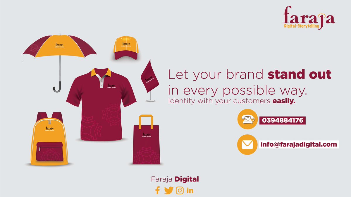 FarajaDigital's tweet photo. A clear brand direction can take your business to the next level if done the right way.

Visual information creates an immediate connection with your customers based on the visual elements of your company and all that can be done through branding design. #branding #brandingdesign https://t.co/6rn0EmhHBH
