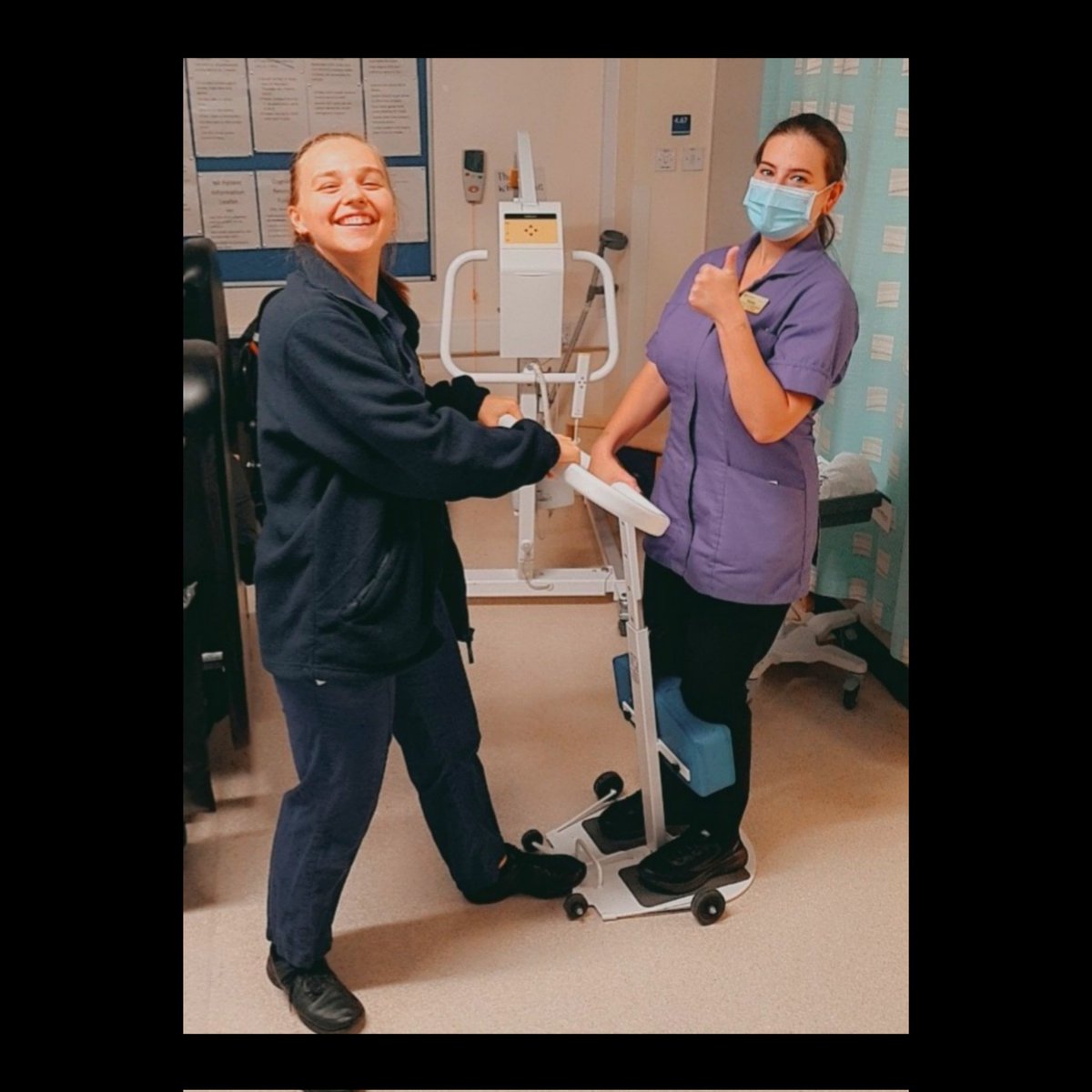 ViennaM_'s tweet photo. Fun morning with PT! We prioritised pts needing support to sit out for breakfast, completed several nutritional assessments at the same time, promoted independent oral care + helped with decision making on what pts would like for breakfast 😀 @swb_slt @SWBHNutrition @swbot_neuro https://t.co/HHUKdNaFCz