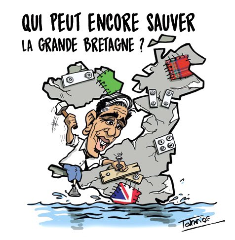 FabriceGreg's tweet photo. #greatbritain #angleterre #royaumeuni🇬🇧 #primeminister #premierministre #rishisunak #brexit #crise #energie #dessin #dessindujour #dessindepresse #blague #humour #caricature #sketch #gregsketch https://t.co/0nt4CG1j4o