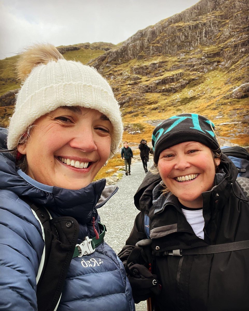 Disappointing that we didn’t reach the summit of Snowden due to the weather but it was an achievement all the same. I couldn’t have walked a mile 5 years ago. Grateful for my health #heart #snowden #walkingforhealth