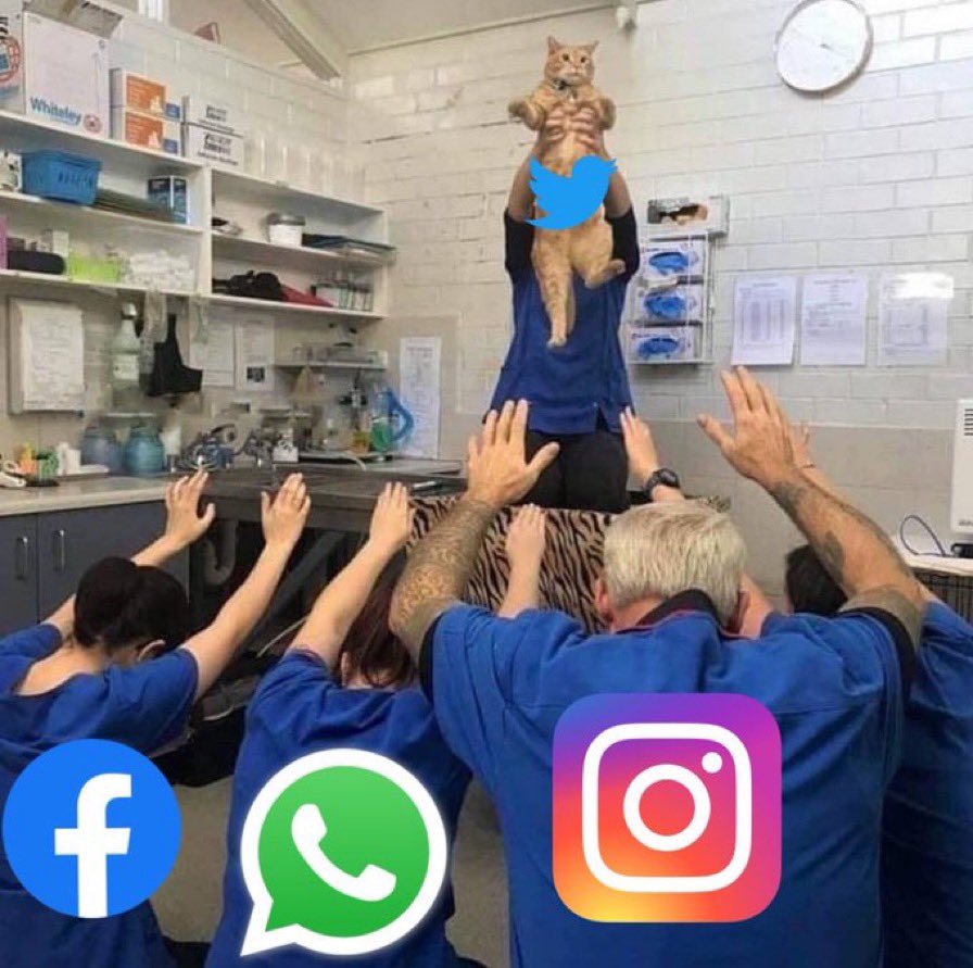 La gente entrando a twitter para comprobar si Whatsapp ha caído