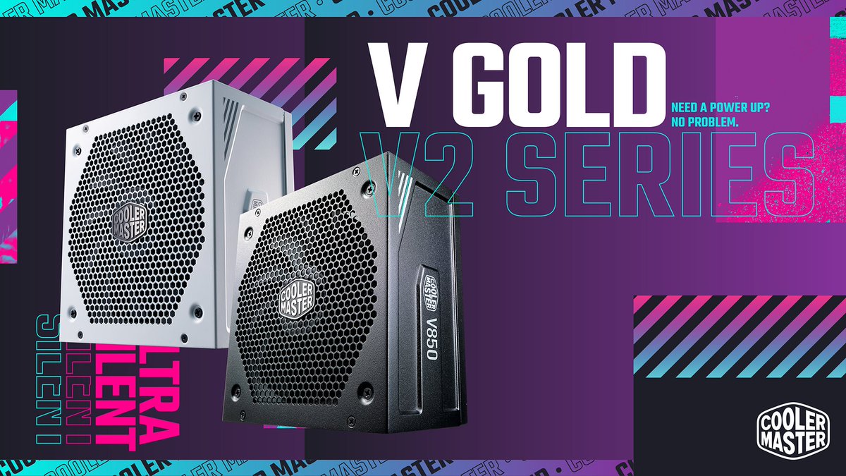CoolerMasterGER's tweet photo. Mehr Power für dein System!💯
Die V Gold V2 Serie bietet deinen Komponenten die benötigte Power, die sie brauchen.
Aktuell bei @alternate_de zum Aktionspreis!
➡️ https://t.co/fsIslCdicI
#CoolerMaster #MakeItYours #VGoldV2 https://t.co/zNPrjxKfne
