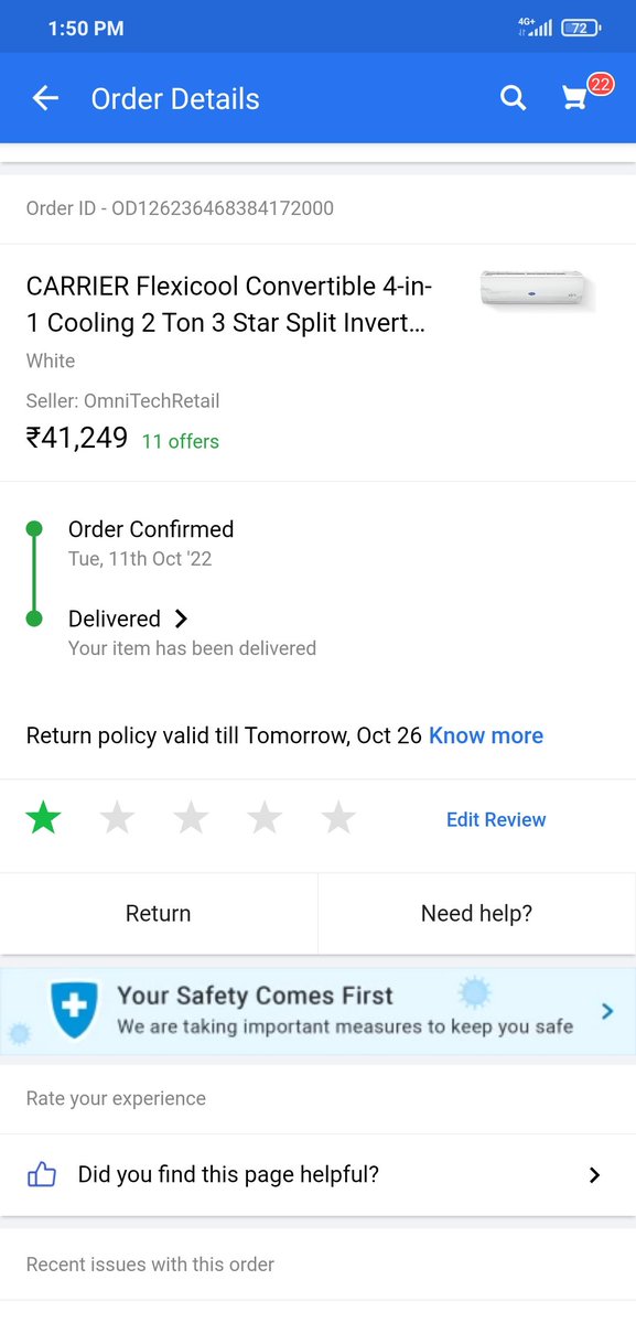 chaparala0456's tweet photo. I am loosing trust on Flipkart so I request you to contact seller and book another installation demo in my Flipkart orders asap 
My contact 9292959412
Order ID - OD126236468384172000
Flipkart seller 
You can find my order details https://t.co/aJp3tLAAc6