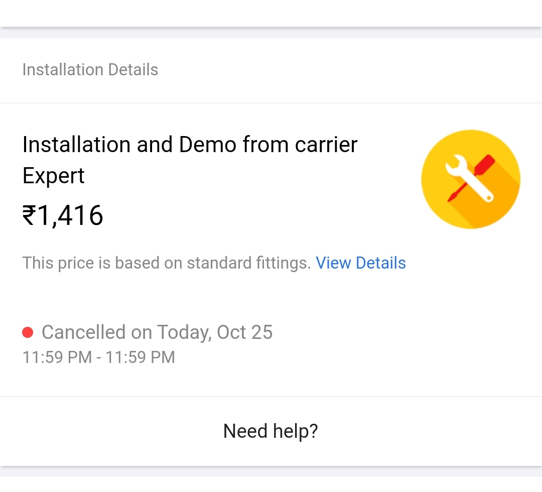chaparala0456's tweet photo. I am loosing trust on Flipkart so I request you to contact seller and book another installation demo in my Flipkart orders asap 
My contact 9292959412
Order ID - OD126236468384172000
Flipkart seller 
You can find my order details https://t.co/aJp3tLAAc6