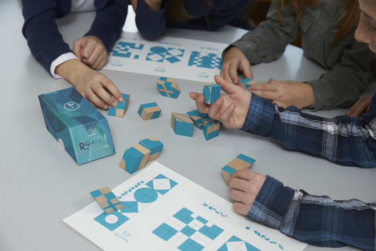 RombiPuzzle's tweet photo. #ROMBi uses geometric shapes to create endless patterns from an array of uniquely arranged graphic symbols.⁠ 

In using geometry in this way, users will experience improved spatial awareness!

https://t.co/TSgE4Ajd8I

#Puzzle #Jigsaw #Play #Relax #Focus #Learn https://t.co/PlqCd2aiBz