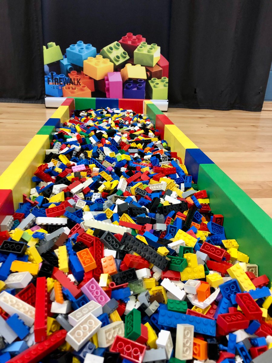 FirewalkScotla1's tweet photo. We loved piloting our new Lego Walk yesterday with @AlloaAcademy and @wellbeingscot building #resilience #confidence  and Lego unicorns. Thanks for having us. https://t.co/1jDCRnYAMH