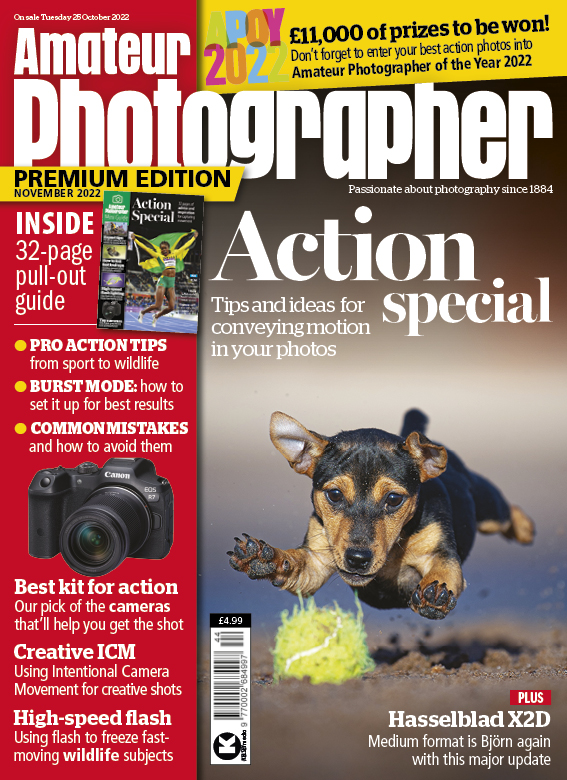 AP_Magazine's tweet photo. New Action premium issue on sale now! This issue is full of tips to help you master burst mode, high-speed flash, birds, cars, planes, motorbikes and more! We also show you how to get creative with Intentional Camera Movement and reveal the best cameras for action. https://t.co/xbhdRLAav0