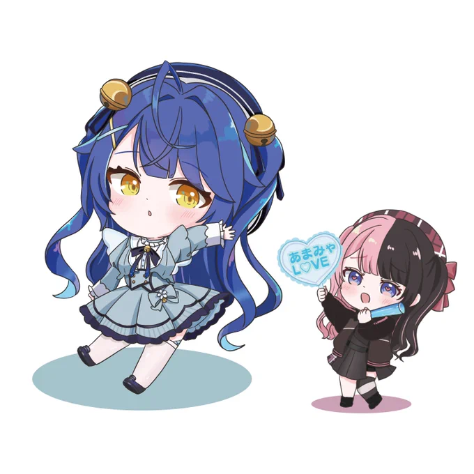 #絵こころ #ひなのの絵なの あまみゃと限界オタクひなーの 