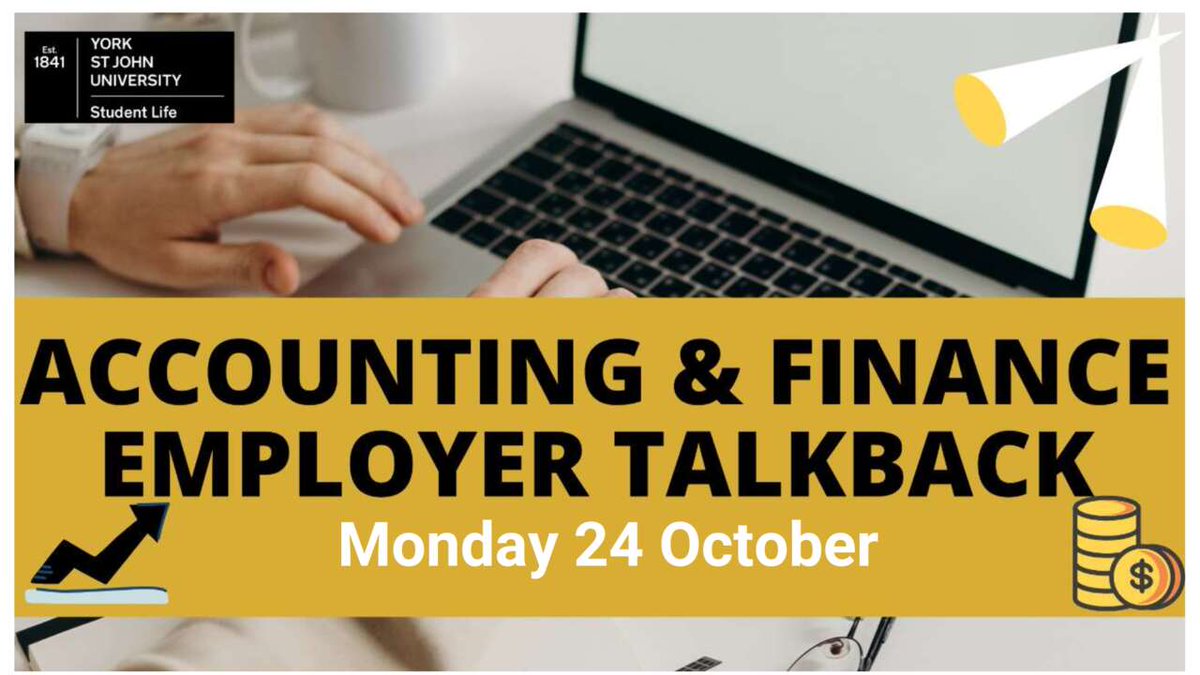 Huge thank you to all students and employers who attended the Accounting &amp; Finance Employer Talkback last night!💸 Keep checking LaunchPad Online for any future events we may hold. 
<a href="/GrantThorntonUK/">Grant Thornton UK</a>
<a href="/ArmstrongWatson/">Armstrong Watson</a>
@WolseleyUK
<a href="/notaxplease/">Inglis Charted Accountants</a>
<a href="/TownendsAccts/">Townends Accts LLP</a> 
<a href="/aasyork/">Aspire Accountancy School</a>
<a href="/ICAEW_NorSCA/">ICAEW NorSCA</a>