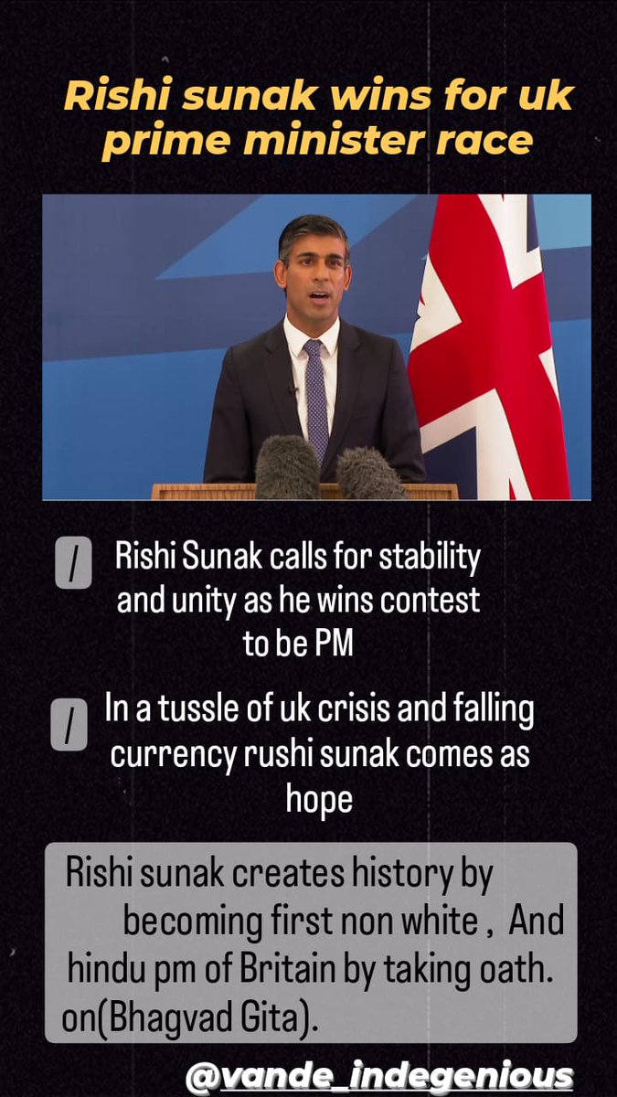 dp2divine's tweet photo. #RishiSunak creates history by becoming first non white and Hindu pm of #uk 🇬🇧
Rishi Sunak calls for stability and unity as he wins contest to be PM
In a tussle of uk crisis and falling currency ,Rishi becomes new hope @jk_mjx
#hindu #UKPrimeMinister
#திராவிடியா_பசங்க Beef burnol https://t.co/XCS7n763Jq