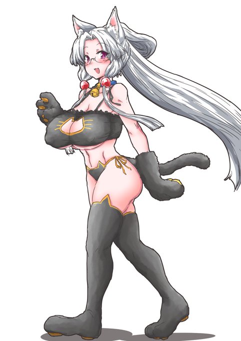 #タコ姉ちゅわちゅわチューズデー 今日のねこランジェリーです 