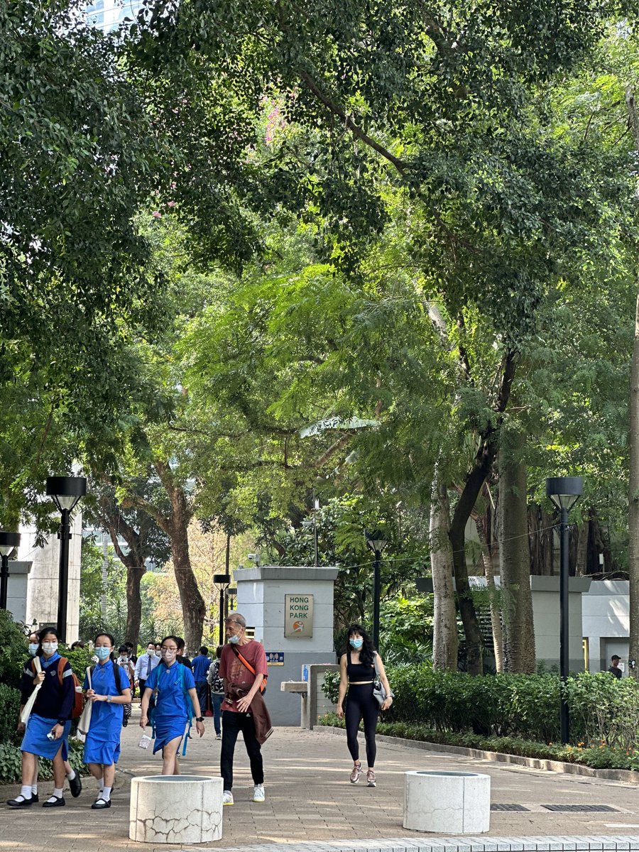 Relaxing moments at The Hong Kong Park #DiscoverHongKong <a href="/discoverhk/">Hong Kong</a>