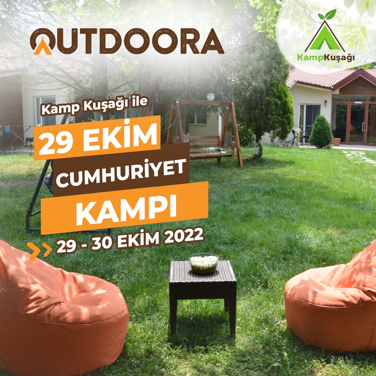 Outdooratr's tweet photo. Cumhuriyetimiz'in 99. yılında KampKuşağı ile harika bir kamp, sizleri bekliyor. Sapanca'nın muhteşem doğasında atölyeler, etkinlikler ve yarışmaların yer alacağı Cumhuriyet Kampı'na katılım sağlamak için 👇🏻

https://t.co/MipIrGv1Ru 'den bilet satın alabilirsiniz. https://t.co/L5hJO9laHz