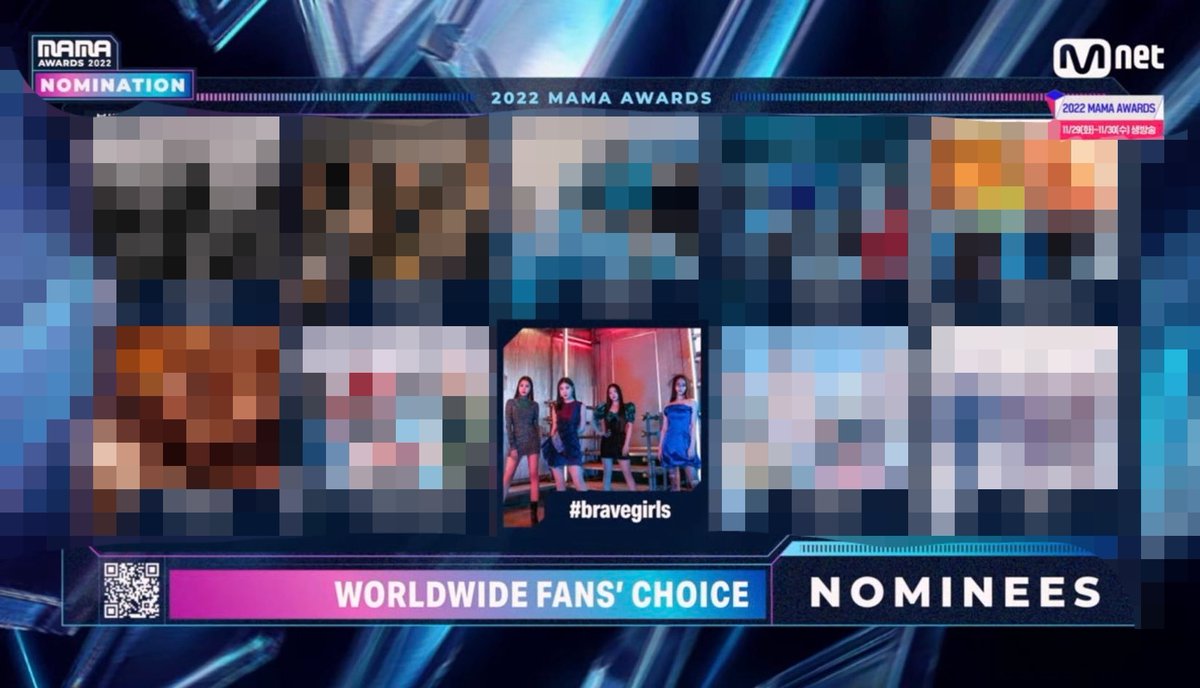 Fearless_INTL's tweet photo. #MAMAVOTE #BraveGirls
🔥 Brave Girls have been nominated for TOP 10 WORLDWIDE FANS' CHOICE
📌 Voting methods include: tweeting the tags above (once a day per acc only); Spotify; voting through the MNET website 
📌 A guide will be posted tonight, please DM any resources or tips! https://t.co/bNB8ZN2U3l